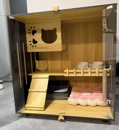 Casa de Lujo para Gatos