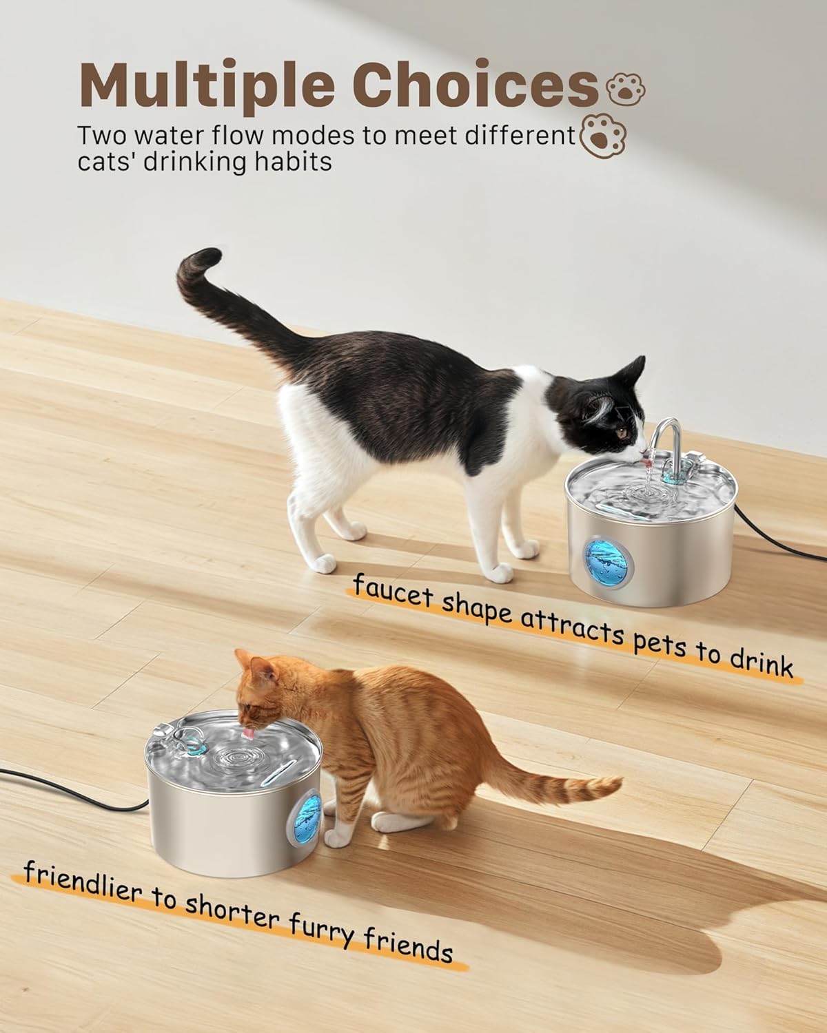 Fuente automática de agua