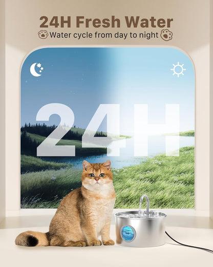 Fuente automática de agua