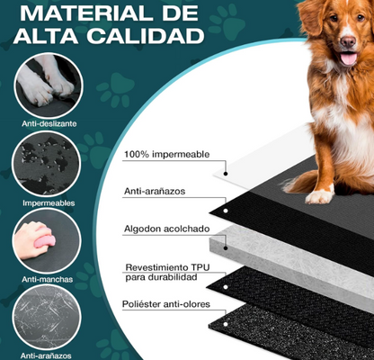 Funda Protectora de Asiento para Mascotas