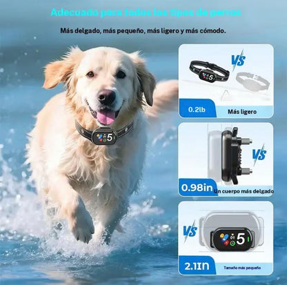 Collar Antiladridos Inteligente para Perros – Educación Suave y Efectiva