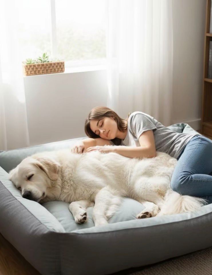 Cama Antiestrés para Perros Grandes
